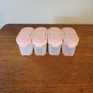 Vintage Tupperware Spice Container Set/4